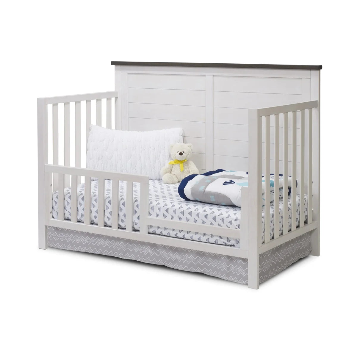 Sorelle Farmhouse Complete 3-Piece Convertible Nursery Set