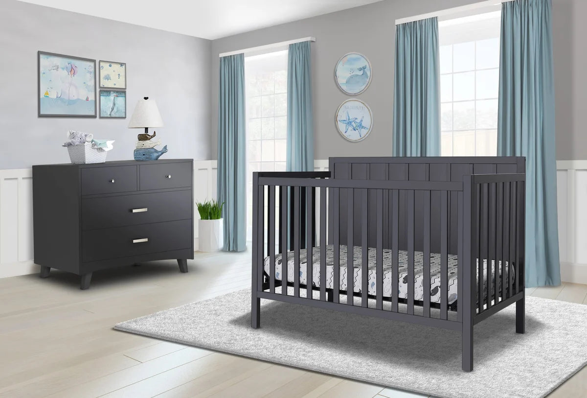 Sorelle Essex Farmhouse 4-in-1 Convertible Baby Crib