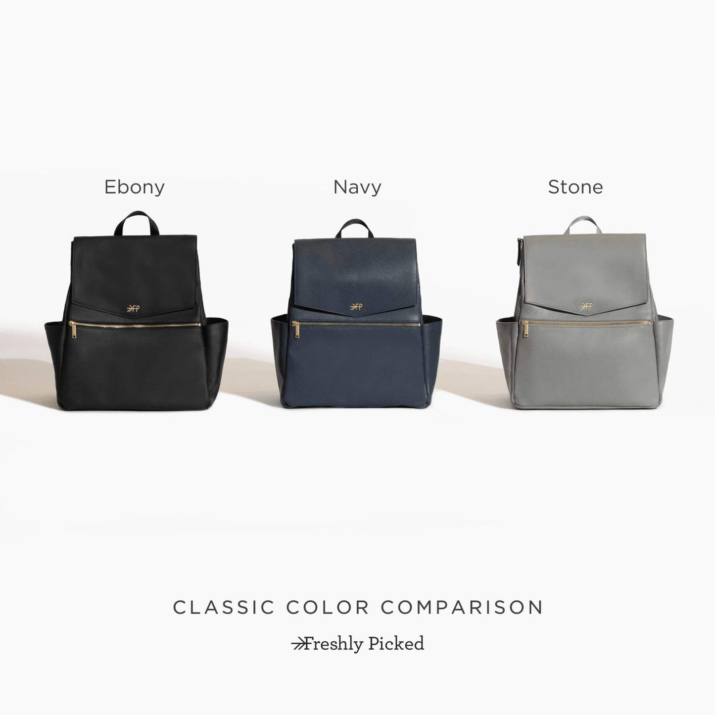 Freshly Picked Ebony Classic Diaper Bag II (Open Box)