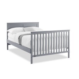 Logan 6 In 1 Convertible Baby Crib with Storage Drawer and Adjustable Mattress Height