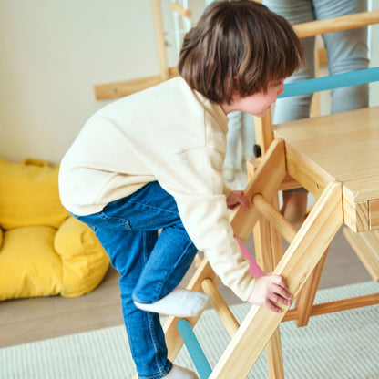 Grove | Foldable Jungle Gym - Wall Mounted - Color Bars