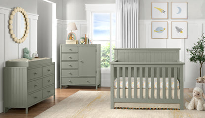 Soho Baby Everlee 4-in-1 Convertible Crib with GREENGUARD Gold Certification