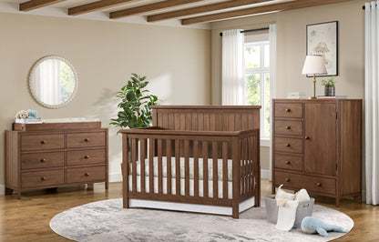 Soho Baby Everlee 4-in-1 Convertible Crib with GREENGUARD Gold Certification