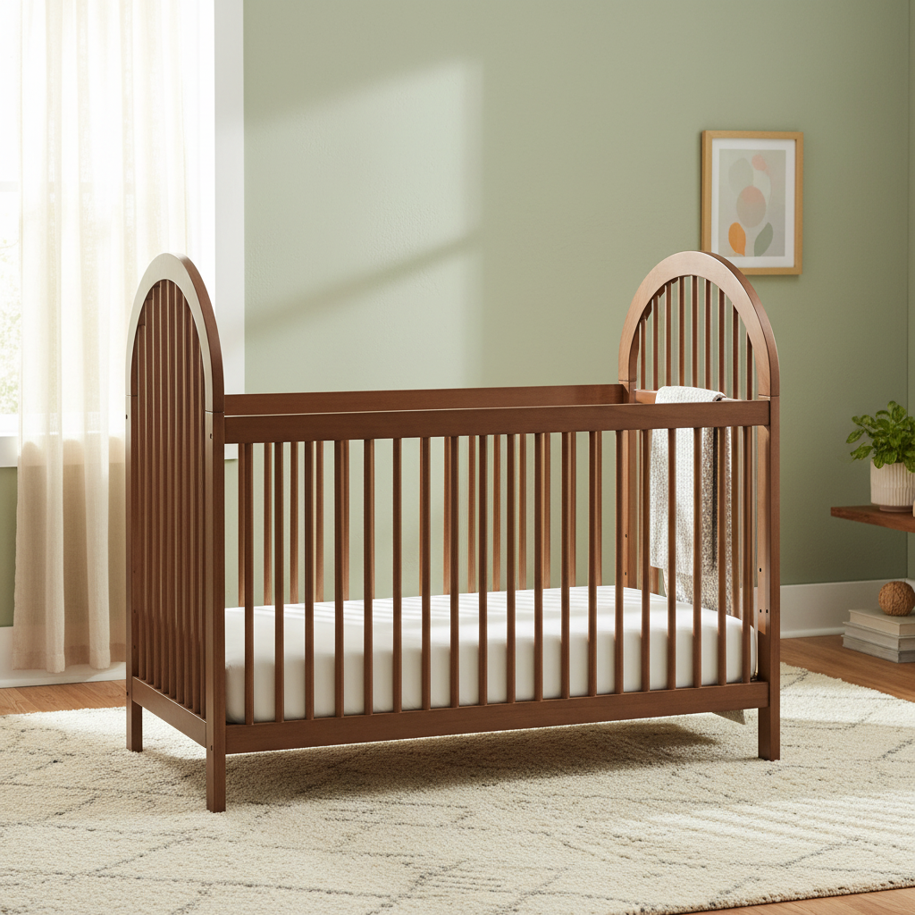Soho Baby Everlee Island Crib with GREENGUARD Gold Certification