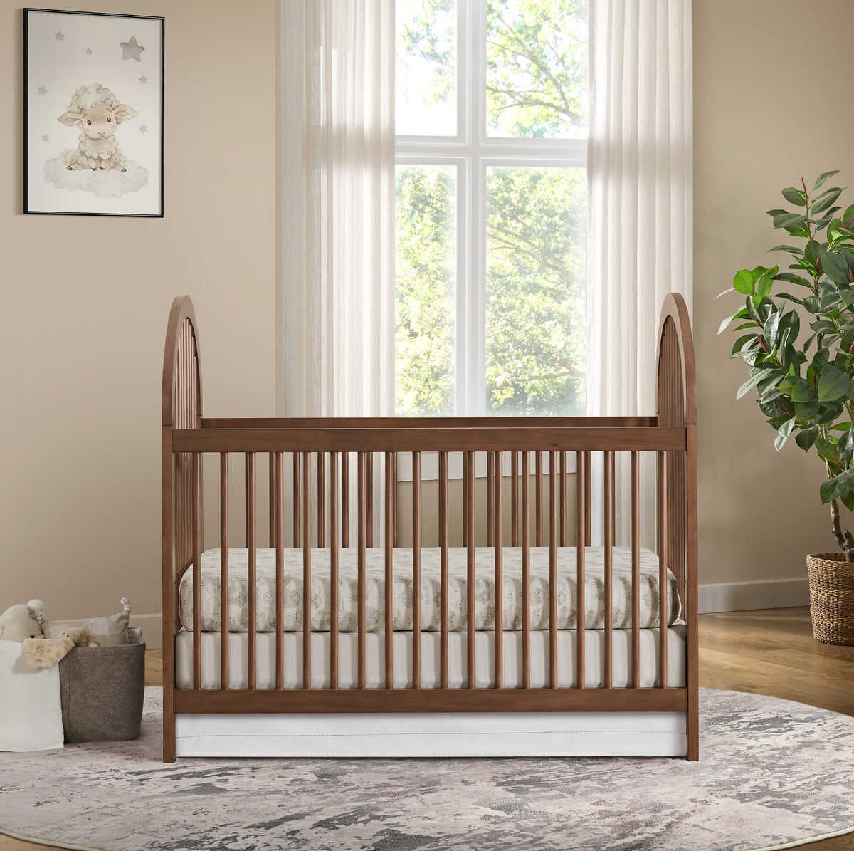 Soho Baby Everlee Island Crib with GREENGUARD Gold Certification
