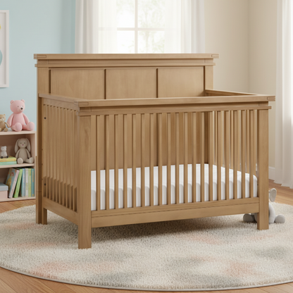 Soho Baby Mystic 4-in-1 Convertible Crib with GREENGUARD Gold Certification