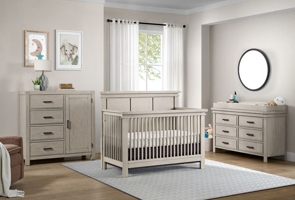 Soho Baby Mystic 4-in-1 Convertible Crib with GREENGUARD Gold Certification