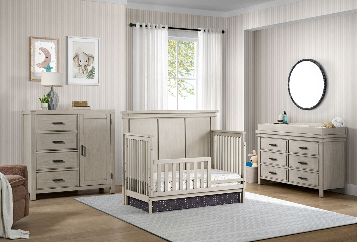 Soho Baby Mystic 4-in-1 Crib Toddler Bed Guard Rail