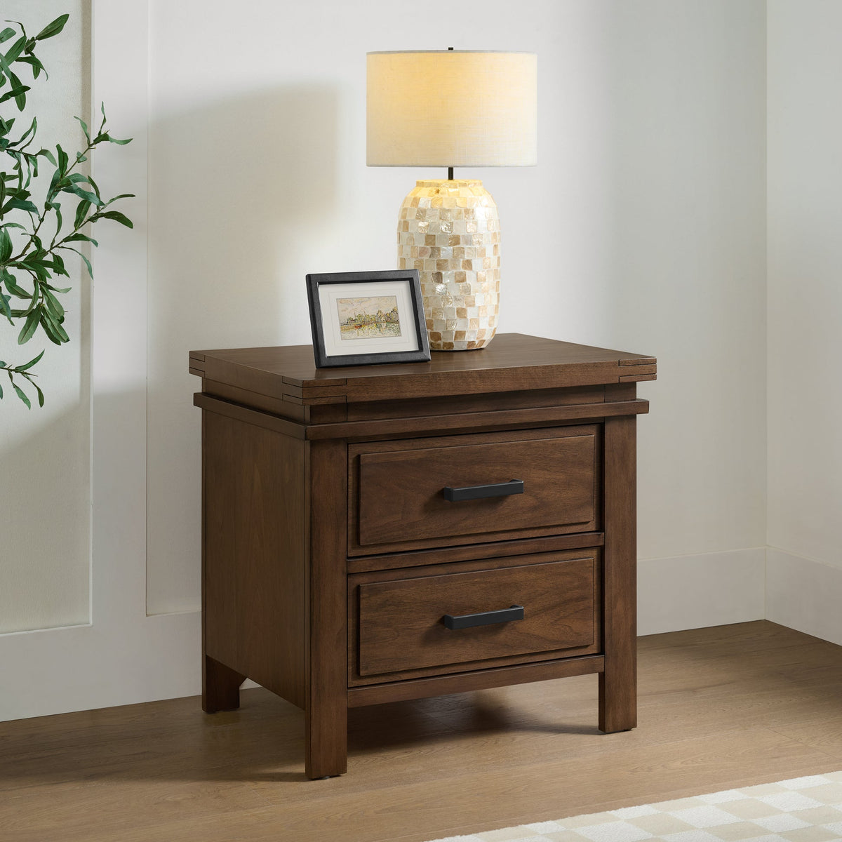 Soho Baby Mystic 2-Drawer Nursery Nightstand