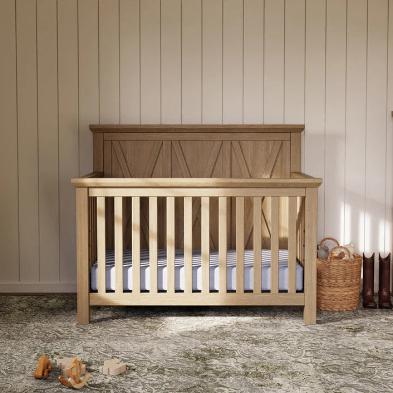 Emory Farmhouse 4-in-1 Convertible Crib