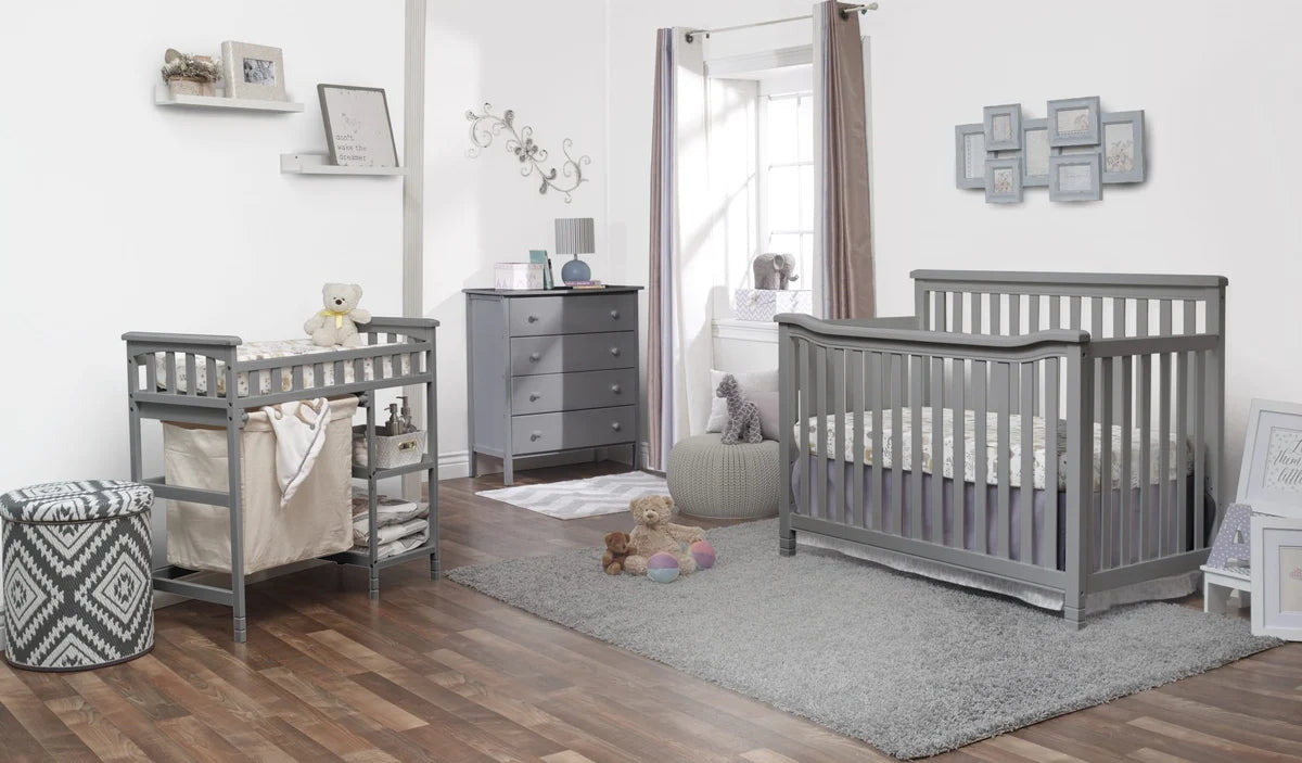 Sorelle Palisades Complete 3-Piece Convertible Crib Nursery Room Set