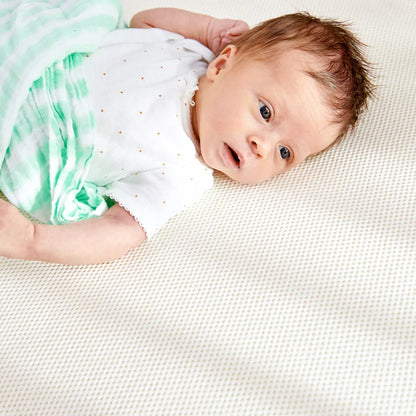 Organic Breathable Bassinet Mattress for Halo Bassinets, Non-Toxic and Baby-Safe