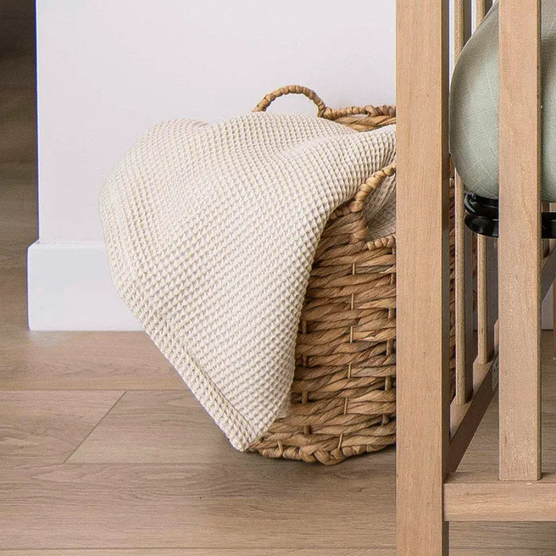 Organic Waffle Baby Blanket