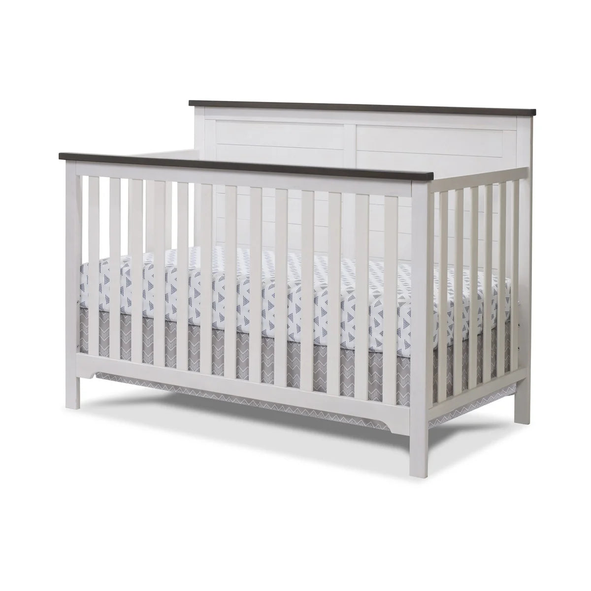 Sorelle Farmhouse Complete 3-Piece Convertible Nursery Set