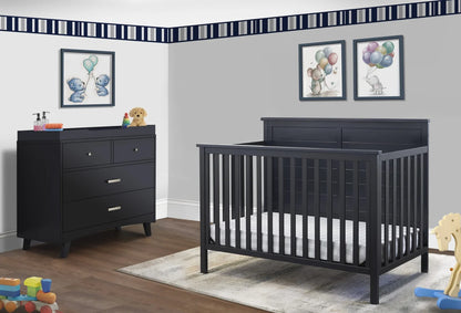 Sorelle Ashley Rustic 4-in-1 Convertible Baby Crib