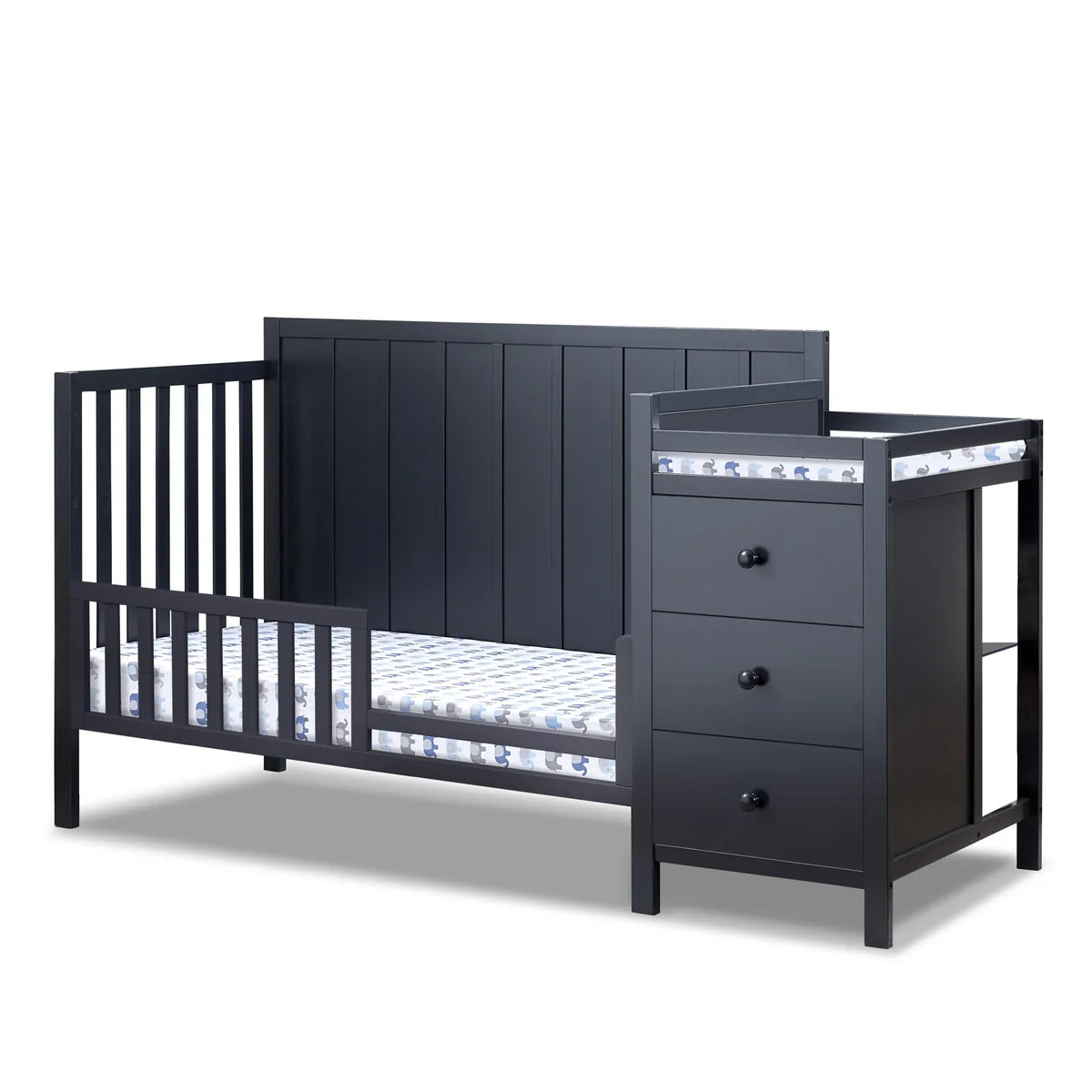 Sorelle Essex 4-in-1 Convertible Crib with Changing Station