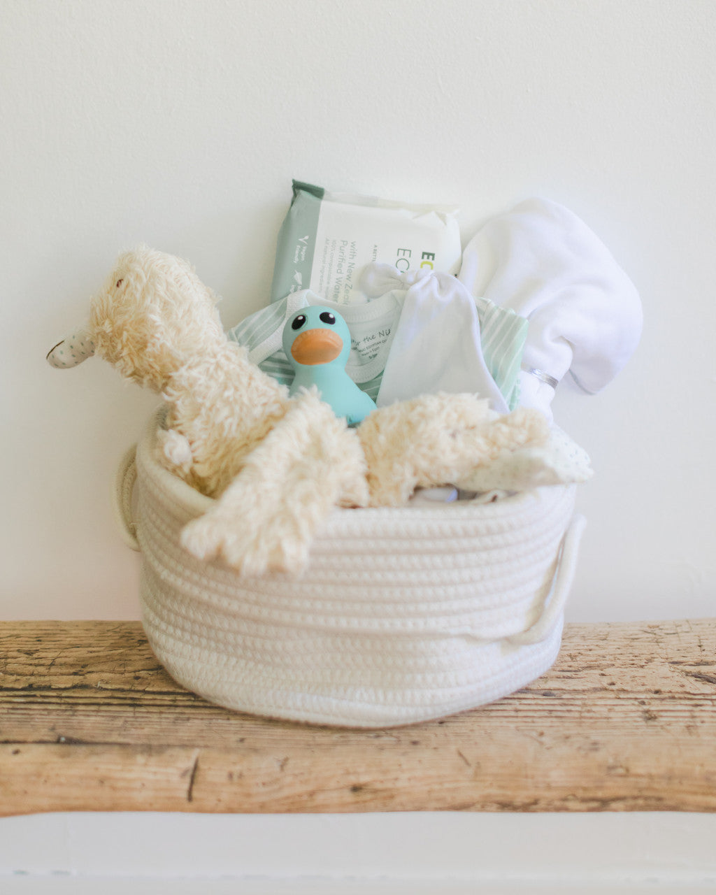 Organic Baby Gift Basket - Duck, Duck, Goose