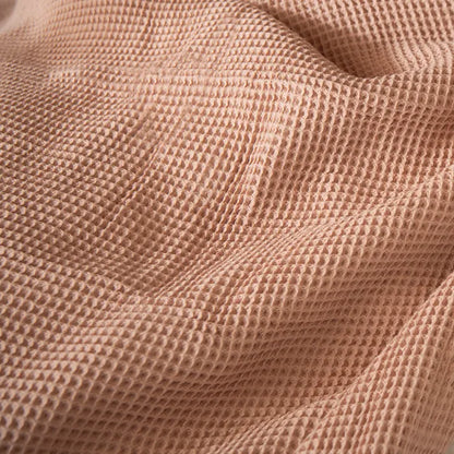 Organic Waffle Cotton Baby Blanket Soft Breathable Nursery Essential