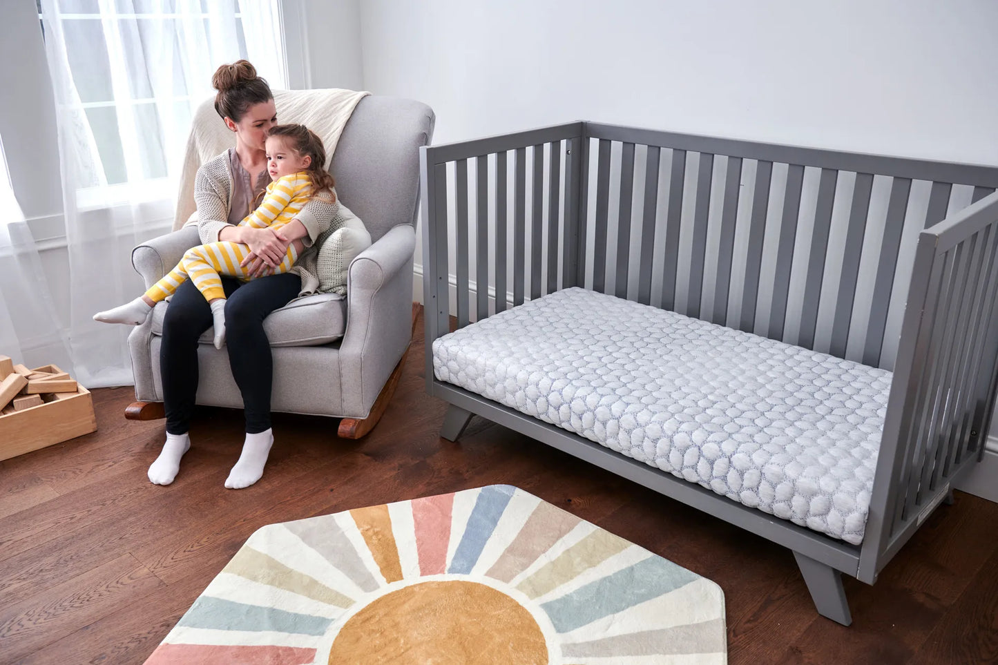 Gentle Start™ Breathable Baby Crib Mattress with Waterproof Cover