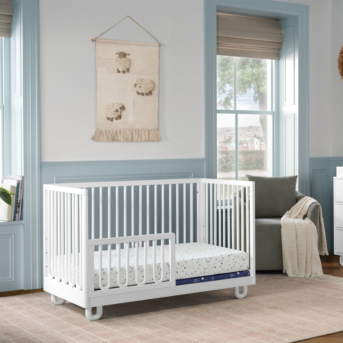 Soho Baby Meridian Nursery Guard Rail for the 3-in-1 Convertible Crib