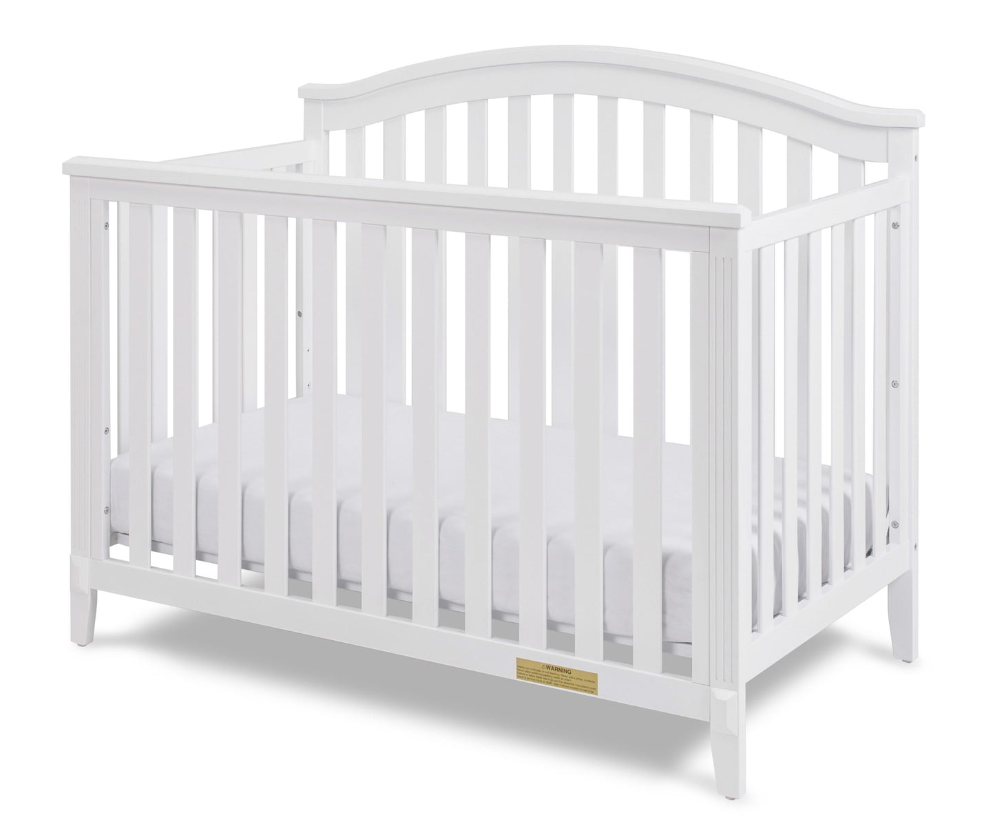 Kali Nursery 4-in-1 Convertible Crib with Toddler Conversion Design
