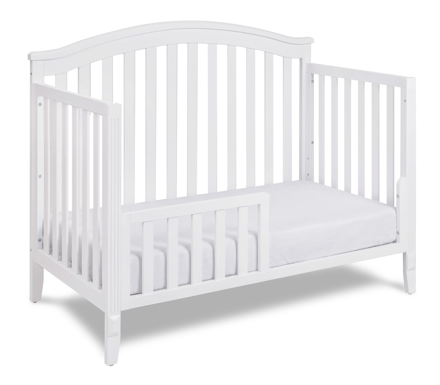 Kali Nursery 4-in-1 Convertible Crib with Toddler Conversion Design