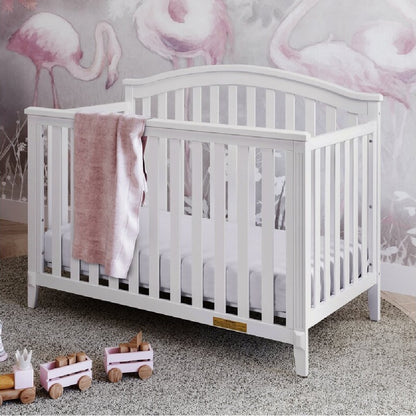 Kali Nursery 4-in-1 Convertible Crib with Toddler Conversion Design