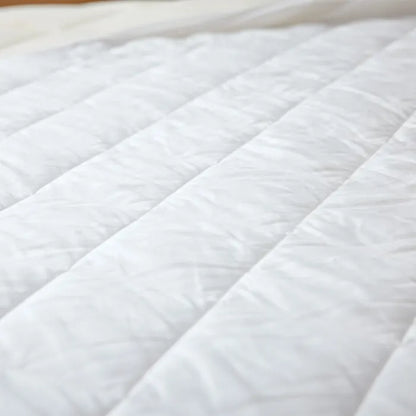 Organic Quilted Waterproof Mattress Pad for Kids Soft Breathable Protection