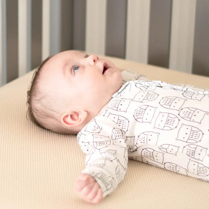 Organic Breathable Crib Mattress Cover for Safer Baby Sleep
