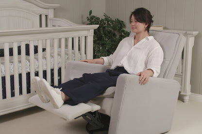 Soho Baby Everlee Upholstered Glider & Ottoman