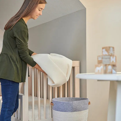 Organic Breathable Crib Mattress Cover for Safer Baby Sleep