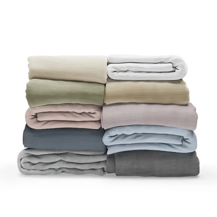 Premium Organic Cotton Muslin Crib Sheets for Breathable Baby Sleep