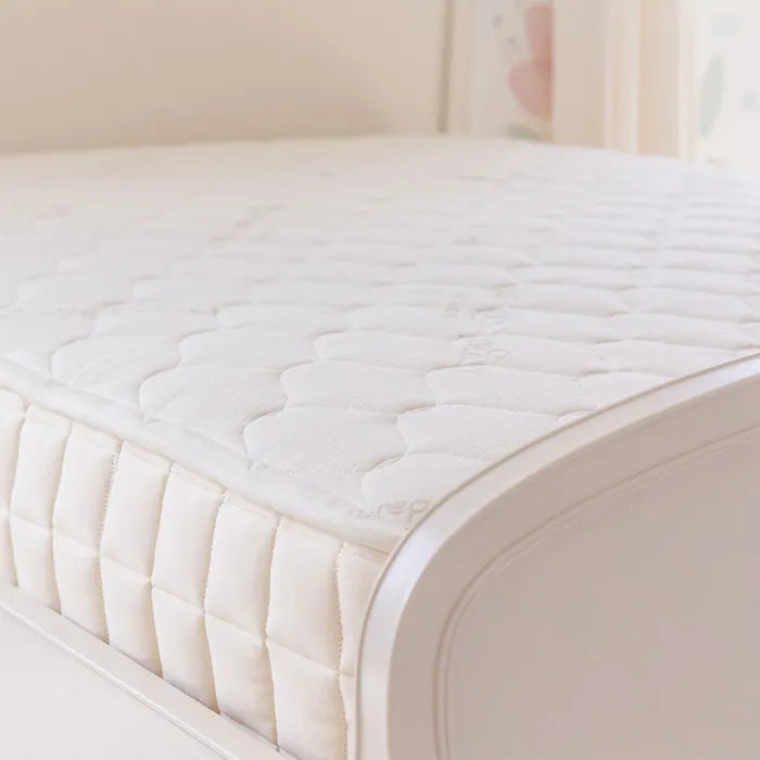 Organic Firm Kids Mattress for Toddlers and Teens with Breathable Coil Support