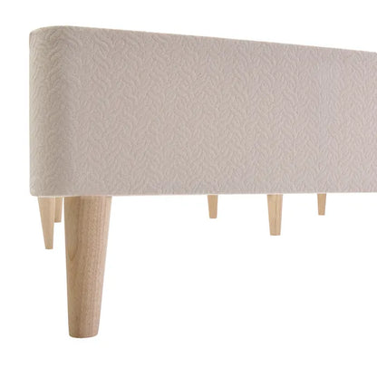 Premium Organic Bed Foundation for Toddlers and Kids with Solid Wood Support