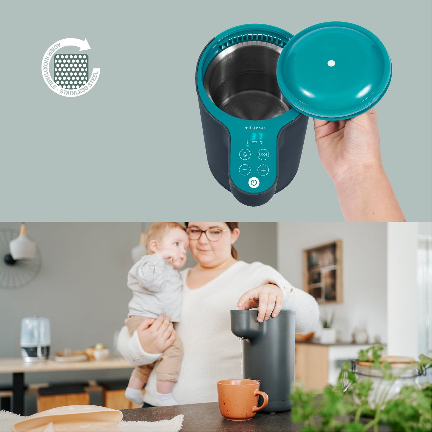 Milky Now Instant Milk & Water Warmer