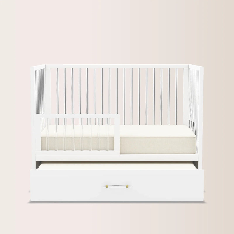 HushCrib Classic 4-in-1 Crib Toddler Bed Conversion Rail