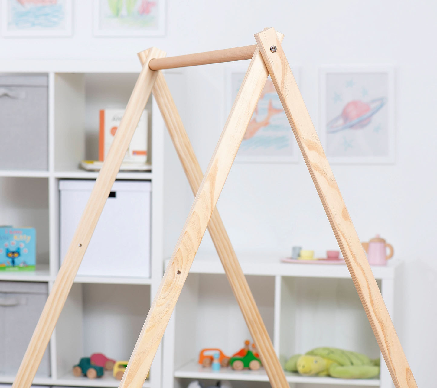 Tulip | Foldable Baby Bouncer - Gray