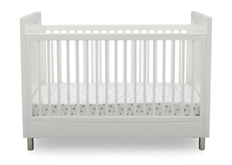Avery 3-in-1 Convertible Crib with Guardrail: Where Parenthood Meets Peace of Mind!