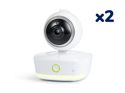 Bebcare Motion Multi Camera Baby Monitor Two Camera Kit Split Screen View
