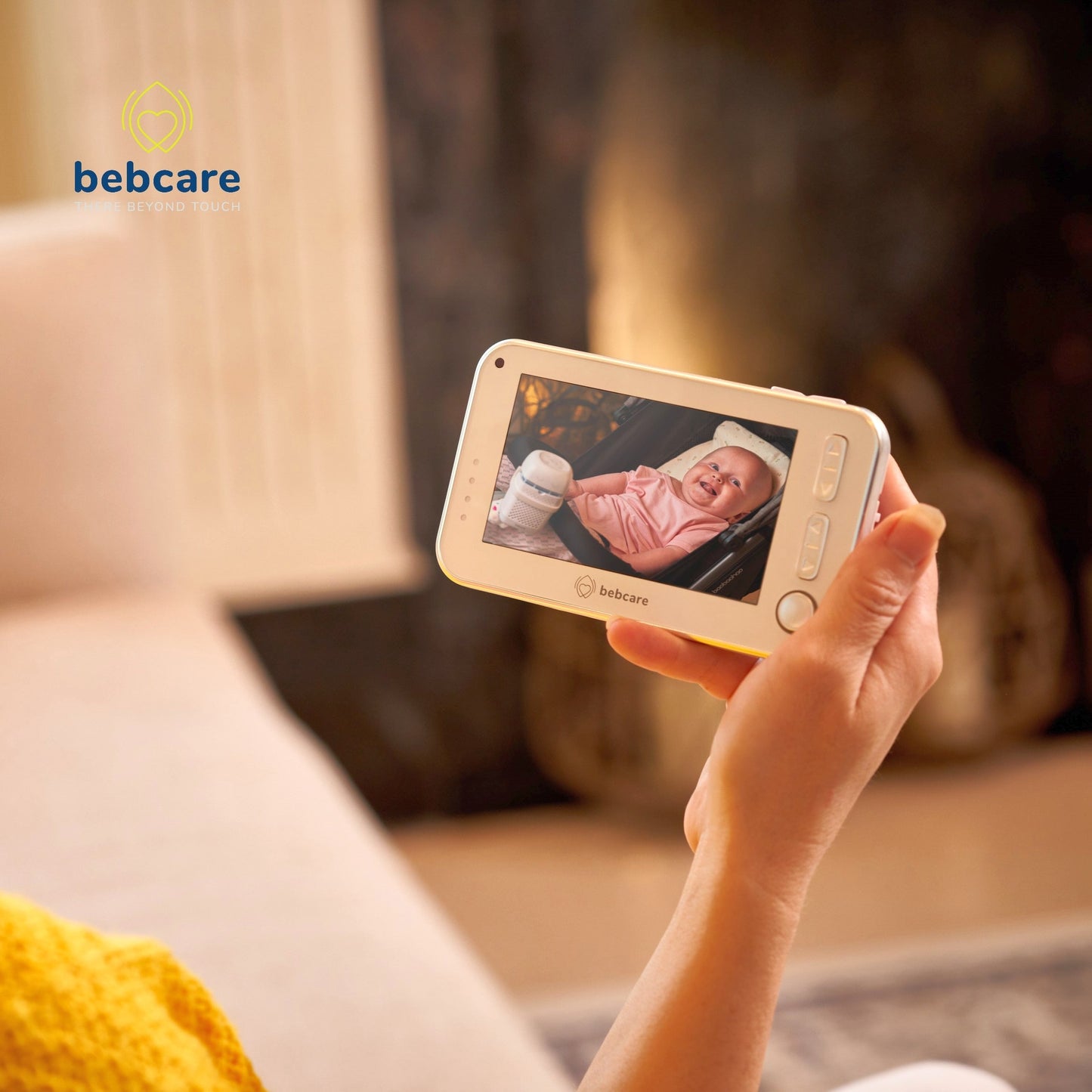 Bebcare Motion Digital Video Baby Monitor Family Kit Two Cameras HD