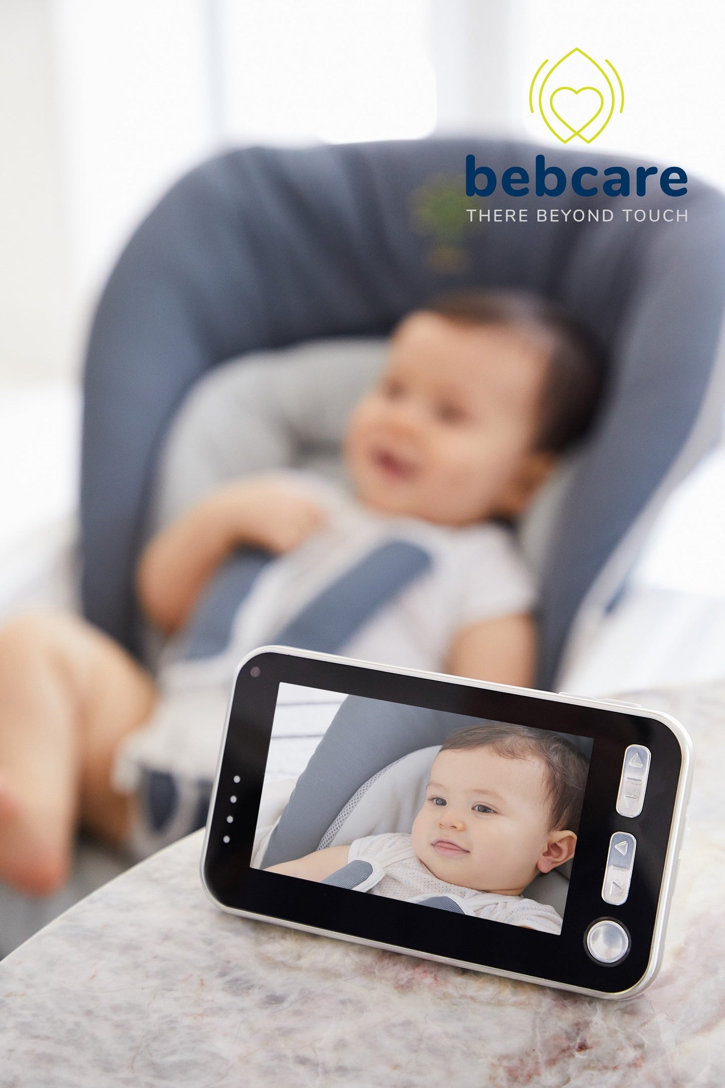 Bebcare Motion Digital Video Baby Monitor Family Kit Two Cameras HD