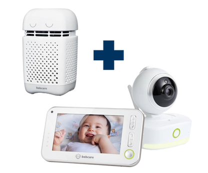 Bebcare Motion Baby Monitor and Portable Air Purifier Nursery Bundle