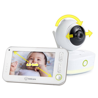 Bebcare Motion Baby Monitor and Portable Air Purifier Nursery Bundle