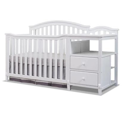 Sorelle Berkley 4-in-1 Convertible Crib & Changer with Storage Drawers