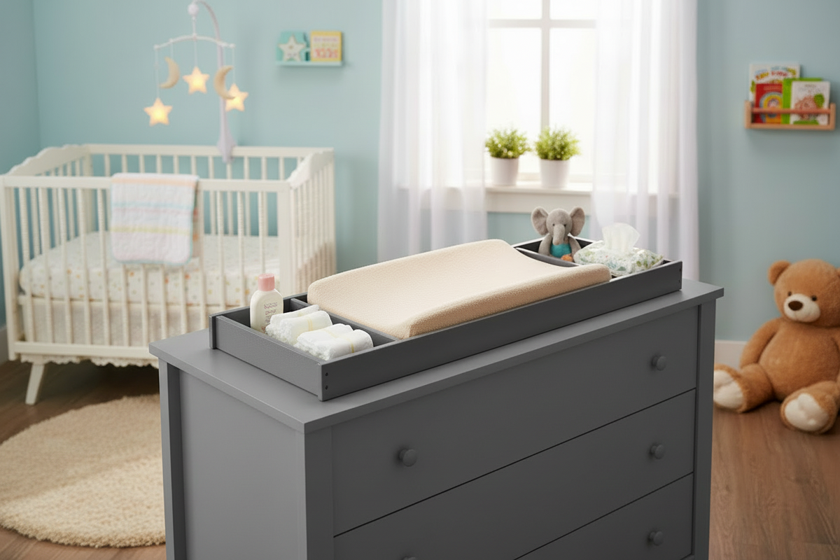 Soho Baby Ellison Changing Topper for 6-Drawer Dresser