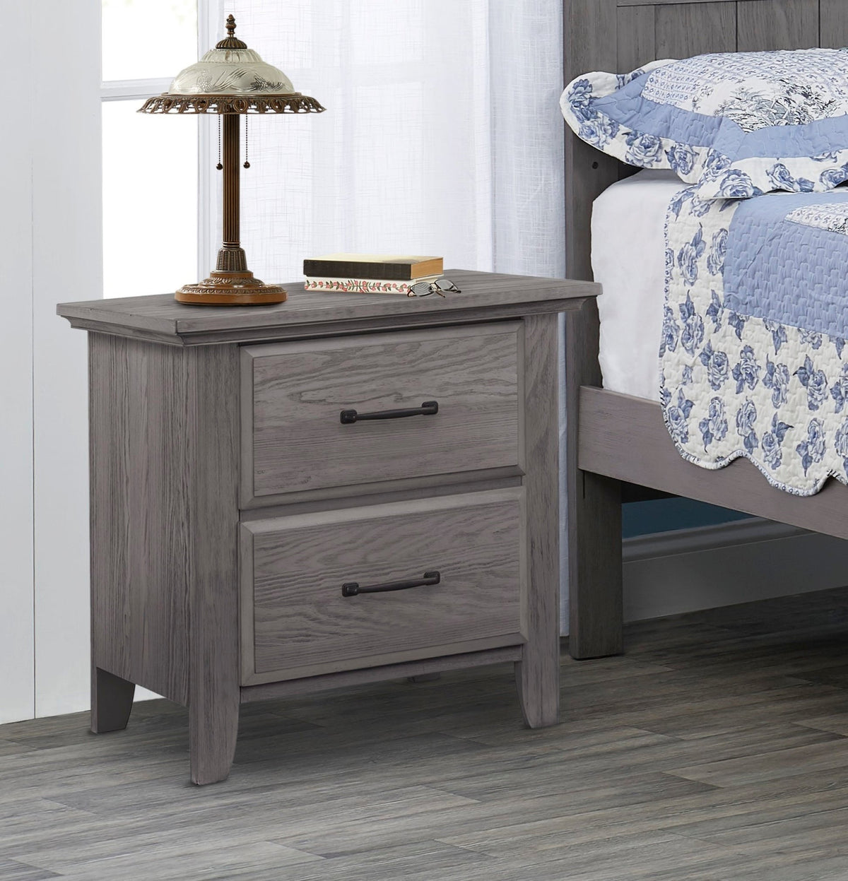 Soho Baby Chandler 2-Drawer Nursery Nightstand