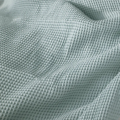 Organic Waffle Cotton Baby Blanket Soft Breathable Nursery Essential