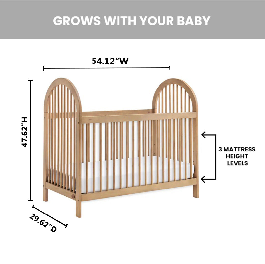 Soho Baby Everlee Island Crib with GREENGUARD Gold Certification