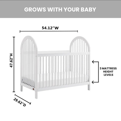 Soho Baby Everlee Island Crib with GREENGUARD Gold Certification