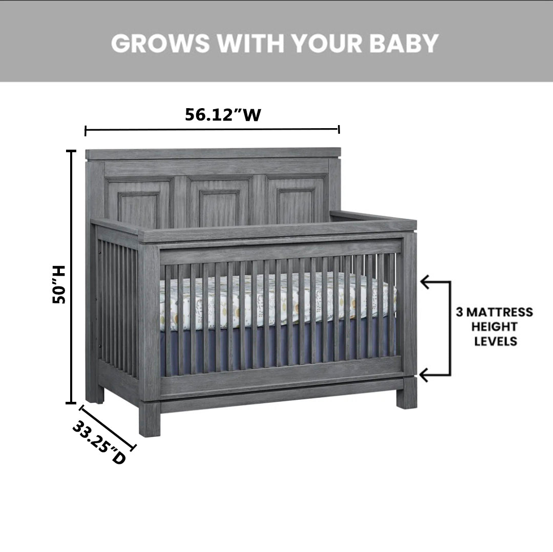 Soho Baby Manchester Classic 4-in-1 Convertible Crib